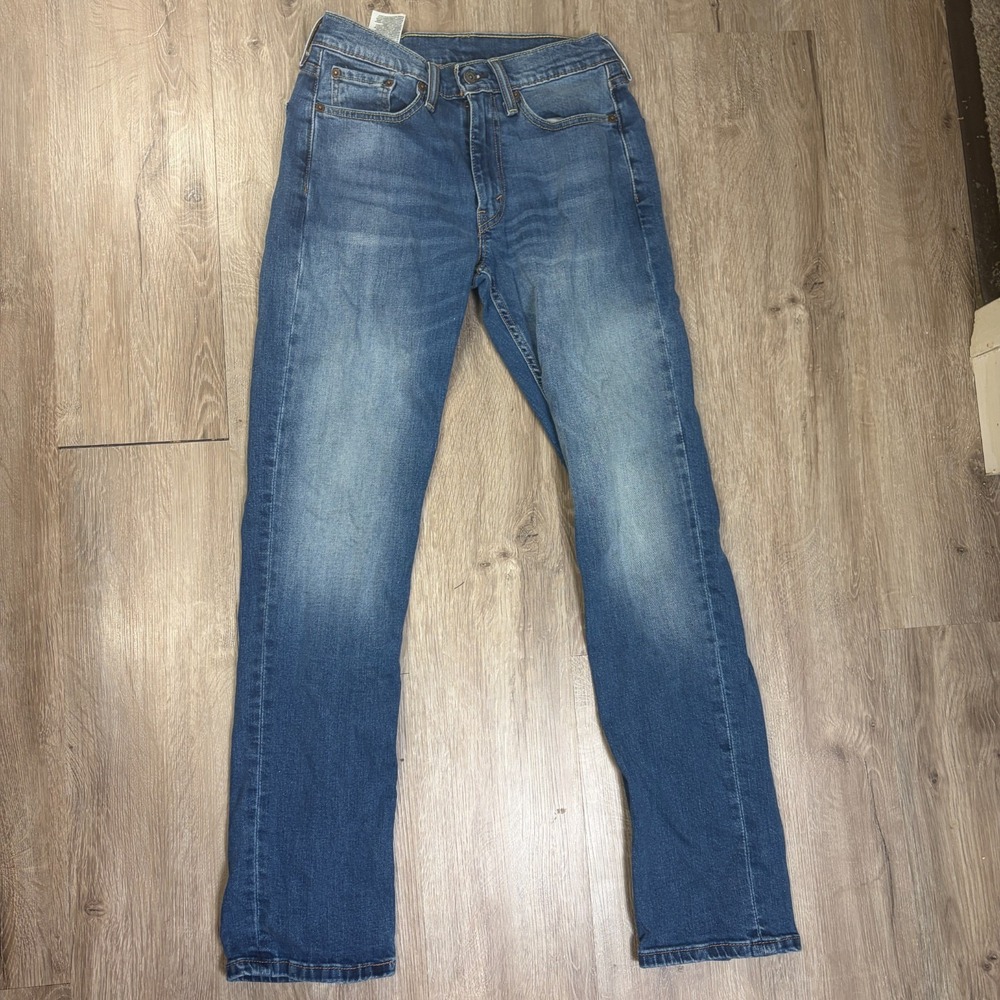 Lot of 2 Levis 514 Jeans 29x34 Blue Denim Regular Straight Fit Mens Medium Fade - Picture 2 of 13
